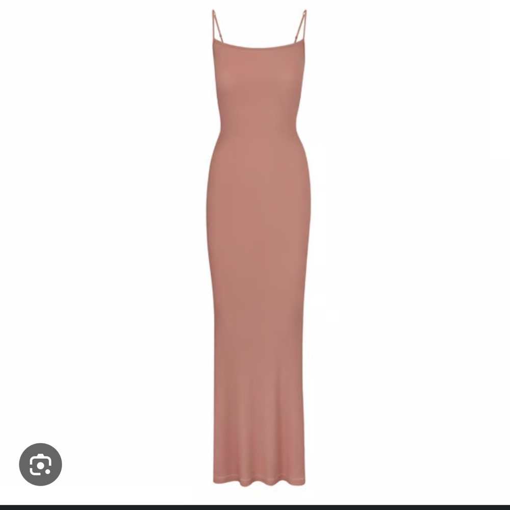 SKIMS Fits Everybody Long dress **Rose Clay** SMALL